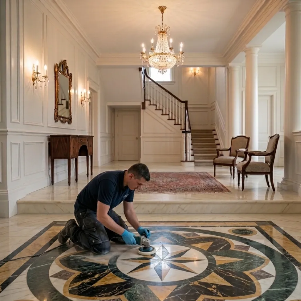 Floor-Marble-Crack-Stabilization