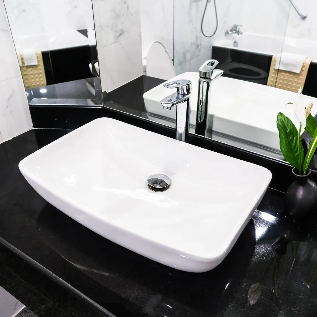 Marble-wash-basin-polishing