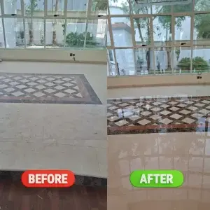 Marble floor polishing service in Dubai